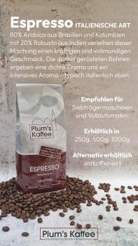 Preview: Espresso Italienischer Art